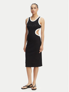Liu Jo Liu Jo Vasaras kleita VA5043 J4822 Melns Regular Fit