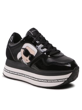 KARL LAGERFELD KARL LAGERFELD Laisvalaikio batai KL64930N Juoda
