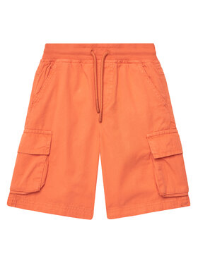 Coccodrillo Coccodrillo Pantaloncini di tessuto WC5119501HBJ Arancione Regular Fit