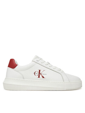 Calvin Klein Jeans Calvin Klein Jeans Sportcipők Chunky Cupsole Monologo YM0YM01317 Fehér