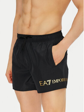 EA7 Emporio Armani EA7 Emporio Armani Pantaloni scurți pentru înot 7M000519 AF13049 MC004 Negru Regular Fit
