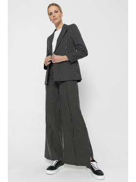 Deni Cler Milano Deni Cler Milano Spodnie materiałowe W-DC-5206-C2-K4-95-1 Czarny Loose Leg