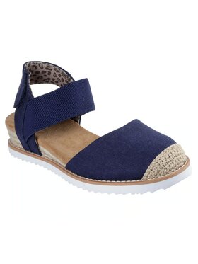 Skechers Skechers Espadryle 114132-NVY Granatowy