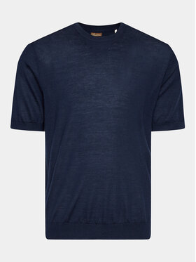 Stenströms Stenströms Sweter 4201962525 420196 Granatowy Regular Fit