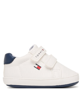 Tommy Hilfiger Tommy Hilfiger Sportcipők Low Cut Velcro T0B9-34328-1582 Fehér