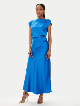 Imperial Imperial Φόρεμα κοκτέιλ AEAOHBA Μπλε Regular Fit