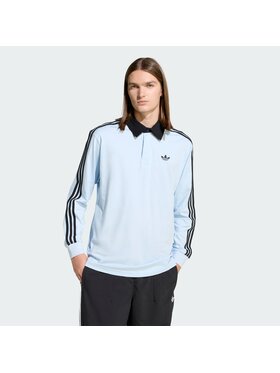 adidas adidas Polo 159300 Błękitny Loose Fit
