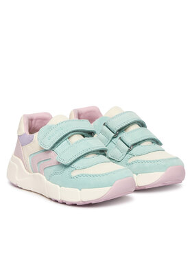 Geox Geox Snīkeri B Flexyper Mini Girl B656NA 01422 C3BE8 S Tirkīzs