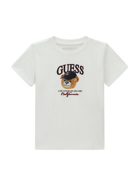 Guess Guess T-krekls N6YI13 K3801 Balts Regular Fit