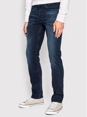7 For All Mankind 7 For All Mankind Blugi Luxe Performance Eko JSMSR460LL Bleumarin Slim Fit