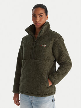 Hunter Hunter Fleecejacke Tiorga HARW0016252 Grün Regular Fit