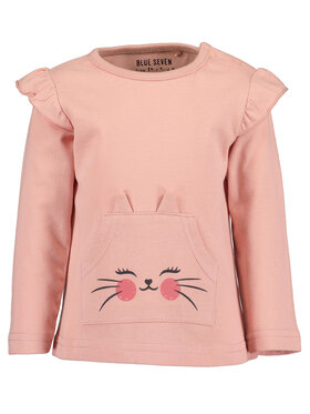 Blue Seven Blue Seven Bluzka 950592 Różowy Regular Fit