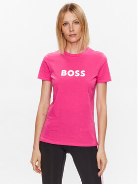 Boss Boss Тишърт 50492743 Розов Slim Fit