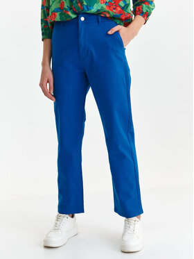 Top Secret Top Secret Spodnie materiałowe SSP4387NI Niebieski Chino Fit