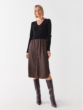 Marella Marella Hétköznapi ruha Doccia 2336260237200 Fekete Regular Fit