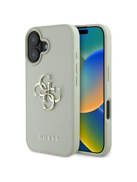 Guess Guess Etui na telefon Apple iPhone 16 Zielony