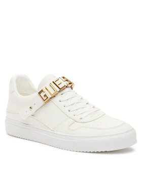 Guess Guess Sneakersy Trani FM7TRA ELE12 Biały