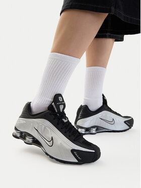 Nike Nike Сникърси Shox R4 HQ1988 007 Сребрист