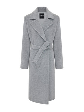 KMX Studio KMX Studio Płaszcz zimowy 186530017 Szary Fitted Fit