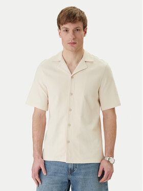 Guess Guess Hemd M6GP10 K3079 Écru Regular Fit