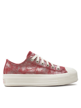 Converse Converse Teniși Chuck Taylor All Star Lift Platform Suede Shimmer A11634C Roz
