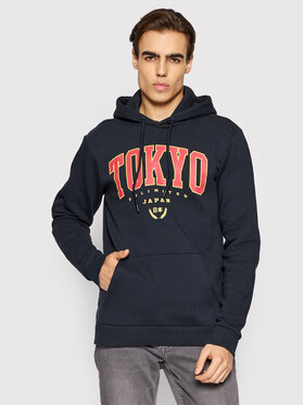 Only & Sons Only & Sons Bluza Tokyo 22022762 Granatowy Regular Fit