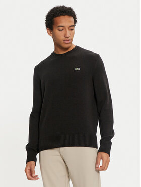 Lacoste Lacoste Sweter AH2916 Czarny Regular Fit