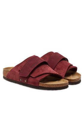 Birkenstock Natikače Kyoto Lenb 1028392 Tamnocrvena