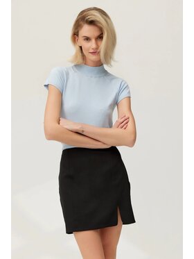 Lunedi Lunedi Spódnica mini Czarny Regular Fit