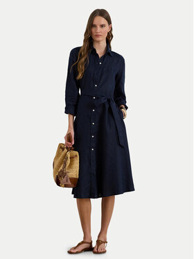 LAUREN RALPH LAUREN LAUREN RALPH LAUREN Сукня-сорочка 200P13686002 Cиній Regular Fit