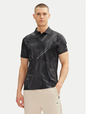 BOSS BOSS Polokošile Paddy Desert Active 50537757 Černá Regular Fit