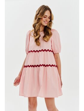 NAOKO NAOKO Každodenní šaty Candy Kick Růžová Regular Fit