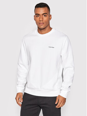 Calvin Klein Calvin Klein Суитшърт K10K109926 Бял Relaxed Fit