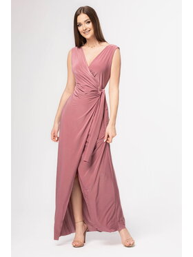 Aurora Aurora Koktejlové šaty Robin Růžová Curvy Fit