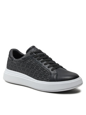 Calvin Klein Superge Low Top Lace Up Lth Mono HM0HM01498 Črna