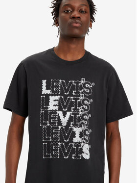 Levi's® T-shirt 16143-1240 Crna Relaxed Fit