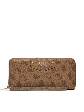 Guess Guess Голям дамски портфейл Eco Brenton (EBG) Slg SWEBG8 39046 Бежов
