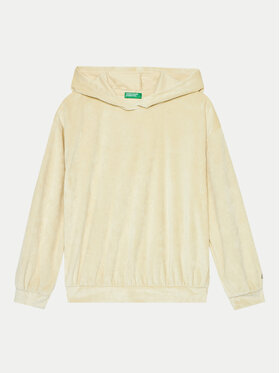 United Colors Of Benetton United Colors Of Benetton Суитшърт 37JBC203V Бежов Relaxed Fit