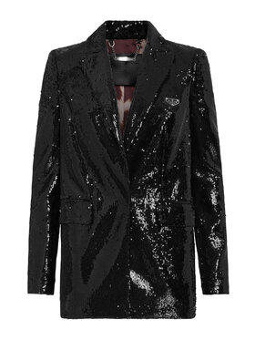 PHILIPP PLEIN PHILIPP PLEIN Vatovaná bunda 5225 Čierna Regular Fit