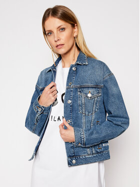 MSGM MSGM Traper jakna 3041MDH41LX 217283 Plava Regular Fit