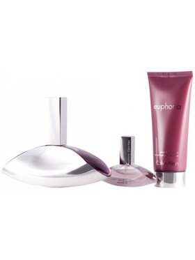 Calvin Klein Calvin Klein Calvin Klein Euphoria 100ml woda perfumowana + 30ml woda perfumowana + 100ml balsam do ciała Woda perfumowana