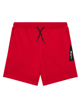 4F 4F Pantaloncini sportivi 4FJSS23TSHOM049 Rosso Regular Fit
