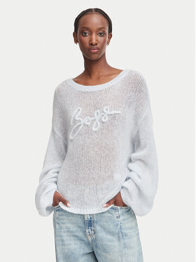 BOSS BOSS Maglione C_Farazena 50570093 Azzurro chiaro Regular Fit