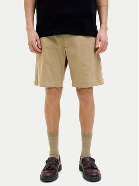 Jack&Jones Jack&Jones Šortky z materiálu Marco 12269368 Hnědá Regular Fit