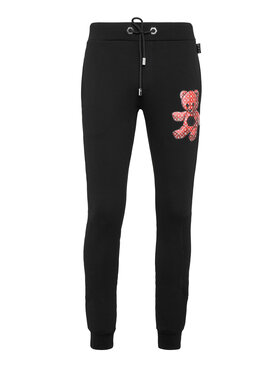 PHILIPP PLEIN PHILIPP PLEIN Jogger nohavice 445 Čierna Jogger Fit