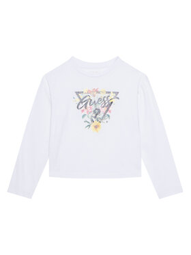 Guess Guess Bluse J5YI36 K6YW4 Weiß Regular Fit