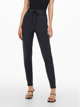 ONLY ONLY Bavlnené nohavice Poptrash 15115847 Tmavomodrá Regular Fit