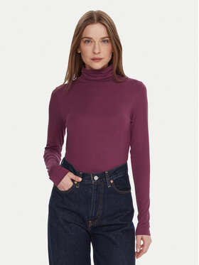 United Colors Of Benetton United Colors Of Benetton Гольф 3Z12D2010 Фіолетовий Slim Fit