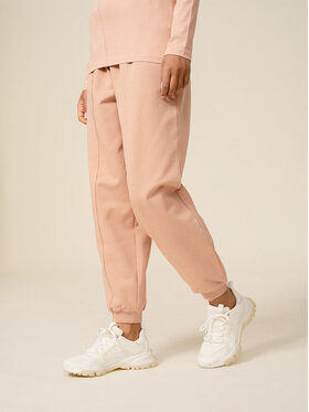 Outhorn Outhorn Teplákové kalhoty OTHSS23TTROF175 Růžová Relaxed Fit