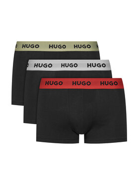 HUGO HUGO Set 3 perechi de boxeri 50532611 Negru